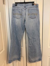 y2k abercrombie and fitch womens rhinestone jeans