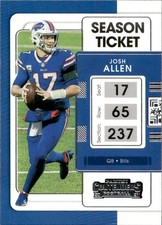 Josh Allen - 2021 Panini Contenders Football #10