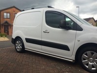 Chrom Edelstahl Seiten Stangen FüR Citroen Berlingo 2019 + Van Seite ZubehöR
