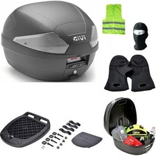 PER YAMAHA FZ8 800 ABS  BAULETTO GIVI B29NT2 VALIGIA TECH 29 LITRI+PIASTRA+KIT 
