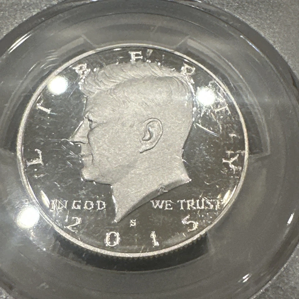 2015-S Proof Kennedy Silver Half Dollar PCGS PR70DCAM - Image 4 of 4