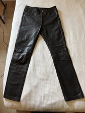 Other UK - THE LEATHER PANTS (30R) Black 100%...