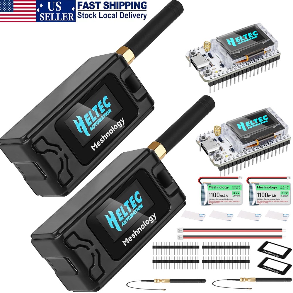 Stay Connected Off Grid with Meshtastic Ready Long Range LoRa Radio