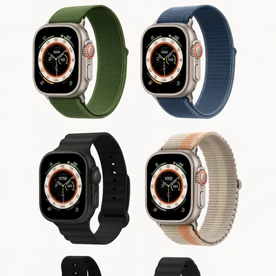 Generic Watch Band 49mm Apple Ultra 1, 2 & 3 Titanium. Alpine, Trail Ocean Band