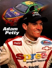 Adam Petty #45 NASCAR Busch Series Promo Photo 8x10 Sprint Spree 8.5 x 11