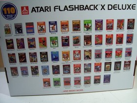 Atari Flashback X HDMI Console with 110 Built-in Games with 2 Joysticks - Tested