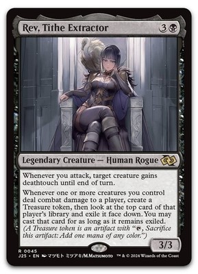 Rev, Tithe Extractor (Anime) #45 (NM) Foundations Jumpstart J25