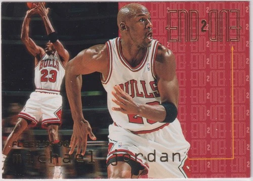 1995 Fleer End 2 End #9 Michael Jordan