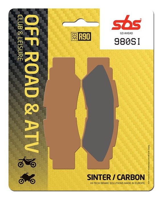 SBS - 980SI - SI Sintered Brake Pads for sale online | eBay
