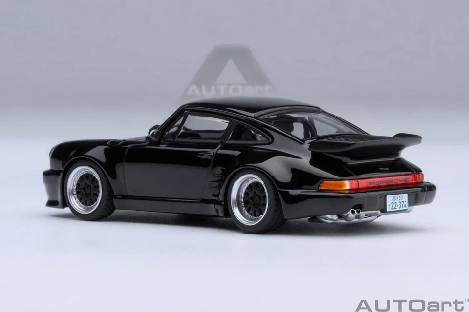 Autoart 1/64 Porsche 911 (930) Turbo Wangan Midnight Blackbird (versión Vol.1) JP Foto 3 de 4