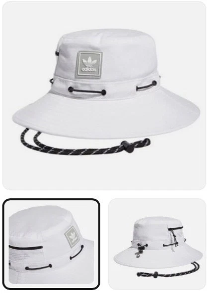 adidas Originals Utility 2.0 Boonie Hat White Stone Grey