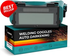Welding Goggles Auto Darkening Solar Flip-Up Lens Eye Protection Gas Torch US
