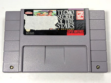 Tecmo Secret of the Stars Nintendo SNES authentic