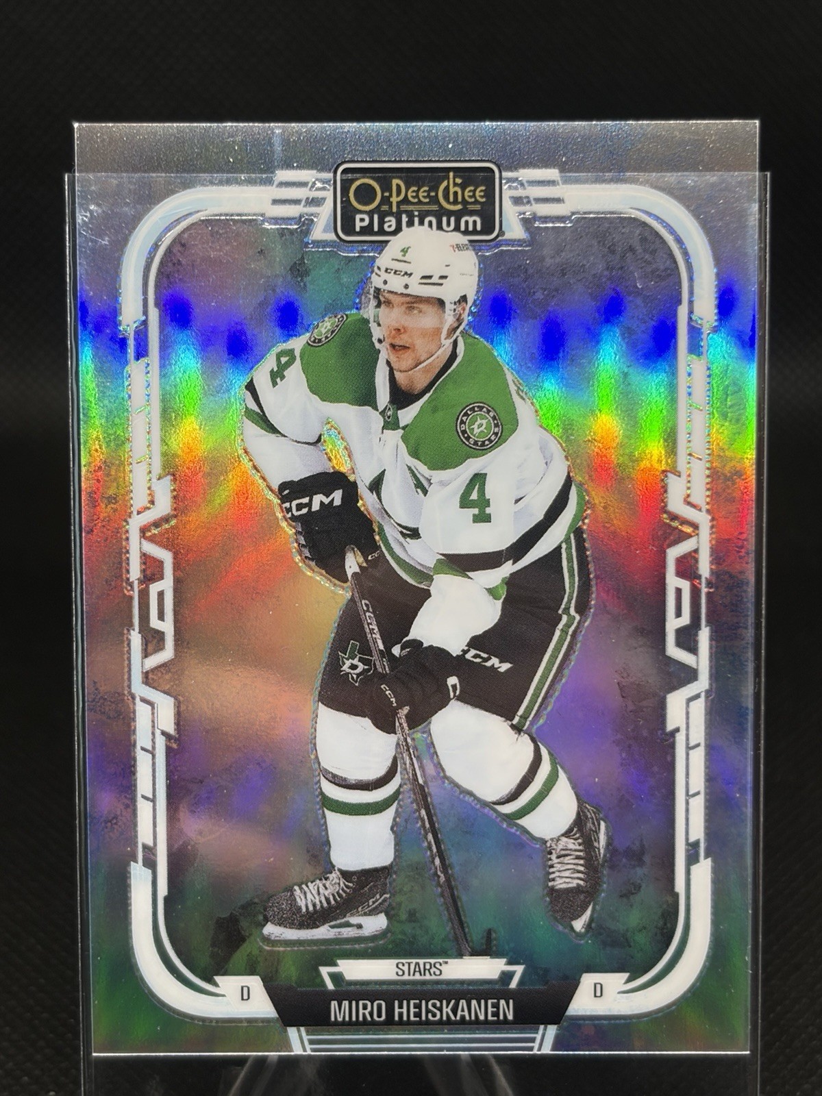 Upper Deck O-Pee-Chee Platinum Arctic Freeze Miro Heiskanen #185 Stars /99