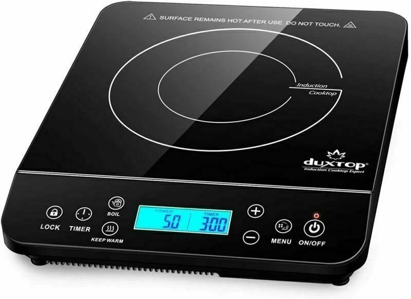 Portable Cooktop Countertop Burner Induction Hot Plate with LCD Sensor Touch New