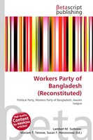 Lambert M. Surhone (U. A.) | Workers Party Of Bangladesh (Reconstituted) | Buch
