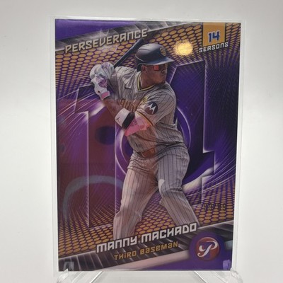 2025 Pristine - Perseverance Manny Machado #P-24 Purple  99/99 Bookend Padres