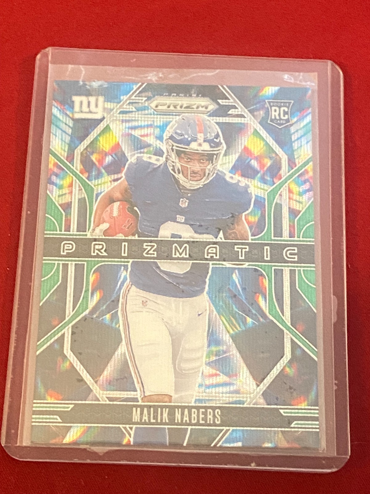 2024 Panini Prizm - Prizmatic Malik Nabers #13 Silver Prizm (RC)