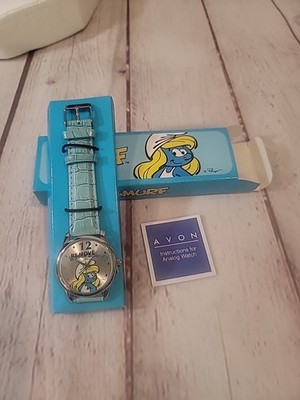 Smurf Watch Smurfette NIB 2008 Avon