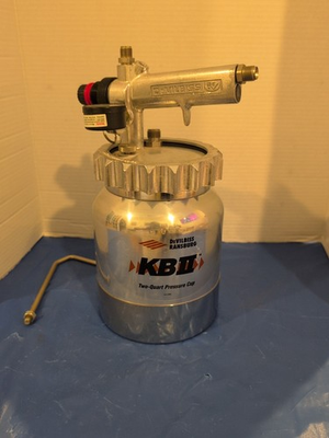 #ad DeVilbliss KB 525 Two Quart Pressure Feed Cup $425.00