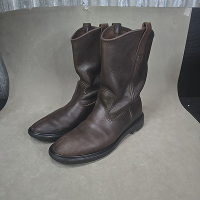 Red Wing 1159 Pecos Boots 7.5 D Brown Leather Pull On EH USA Made New With Tags Picked up a pair of 1159 main image 4
