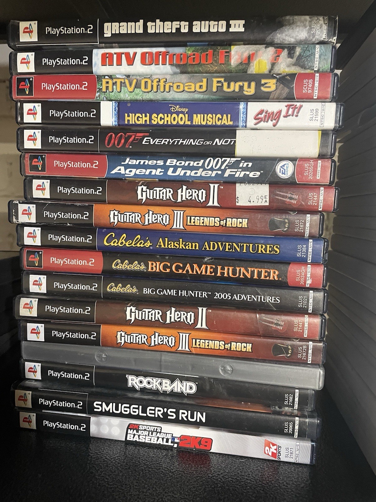 Lot of 17- PlayStation 2 Games. Untested. See Details For List