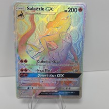 Salazzle GX (Secret) 151/147 Sm-Burning Shadows Holo Full Art English on eBay