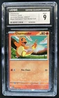 2026 Pokemon Charmander Ascended Heroes Tech Sticker #020/217 CGC 9