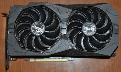 ASUS Rog STRIX GeForce GTX 1660 Super 6GB Advanced GDDR6 GPU - Excellent
