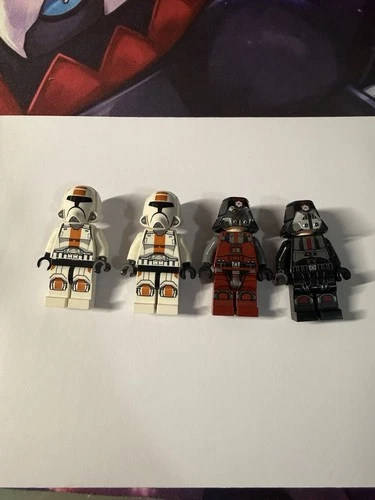 LEGO Star Wars Minifigures Republic Troopers vs Sith Troopers (75001)