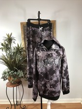 G-NE Sweat Track Suit Zip Up Comfy Joggers Pants Sportswear Gym Outdoor 2Pcs Set