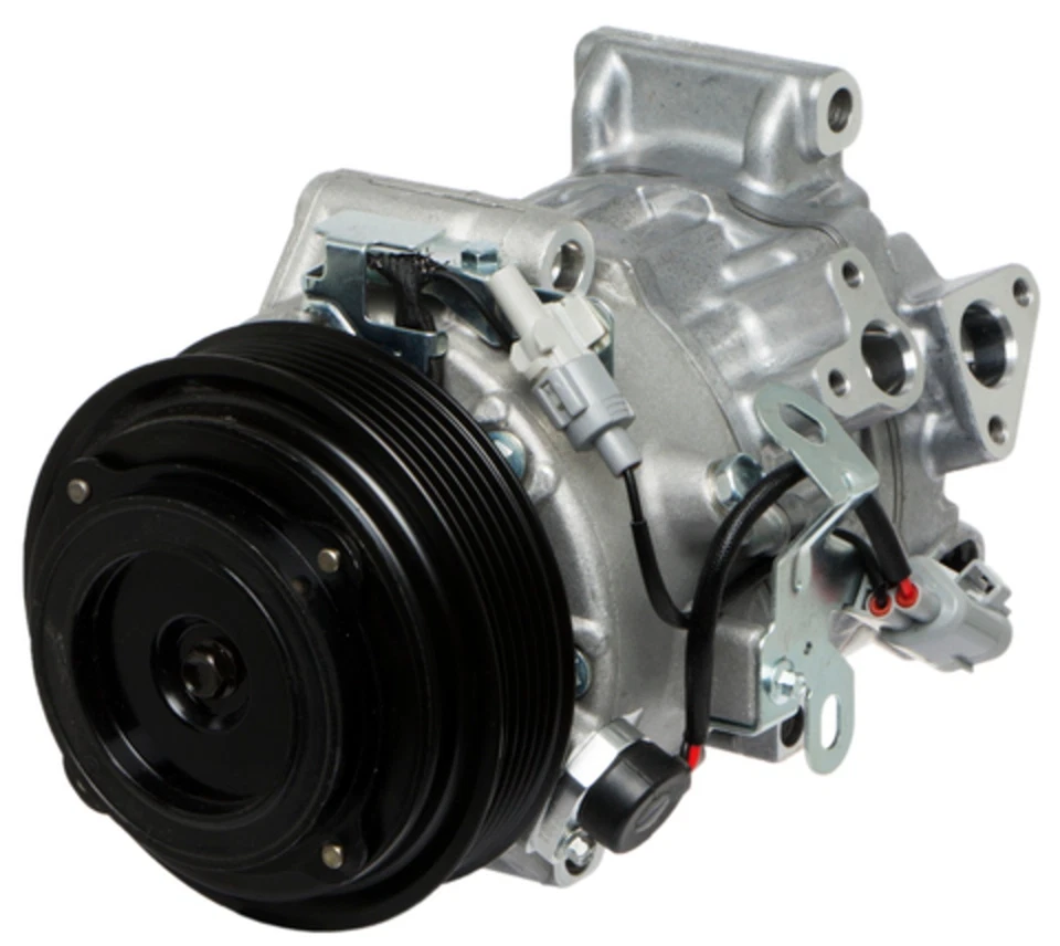 Compresor de aire acondicionado - Compresor nuevo 4 estaciones 198310 para Toyota RAV4 13-18 2,5 L-L4 Foto 2 de 4