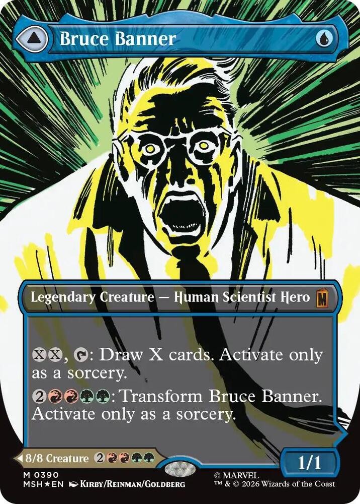 Foil Bruce Banner (Borderless) () MSH LP 390