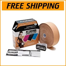 Elastic Therapeutic Athletic Tape - Beige Bulk Roll (2" x 103 ft) - Pain Relief