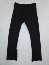 Halara Pants Womens Size Medium M Sculptknit High Waist Work Pants Black Pull On