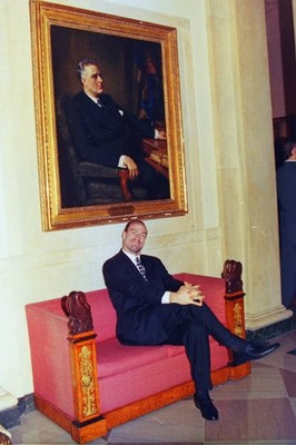 Mark Messier New York Rangers attends a press opportunity at the W- Old Photo