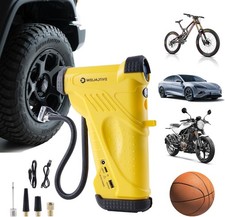 12V Cordless Tire Inflator with LCD Display, 150PSI High Pressure Air Compresso