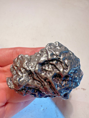 LOW PRICE SUPER SHAPE! BIG CAMPO DEL CIELO METEORITE SHATTERED CRYSTAL! 171.0 GM