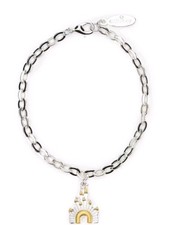Disney Store Disney Princess Castle Silvertone Bracelet