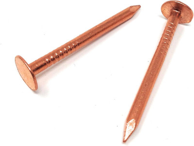1.5 Inch Copper Nails for Slating & Roofing - 10 Oz Pack of Solid Copper Nail Sp