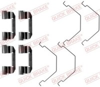 Quick Brake 109-1292 ZubehöRkit, Scheibenbremse BeläGe FüR Mazda