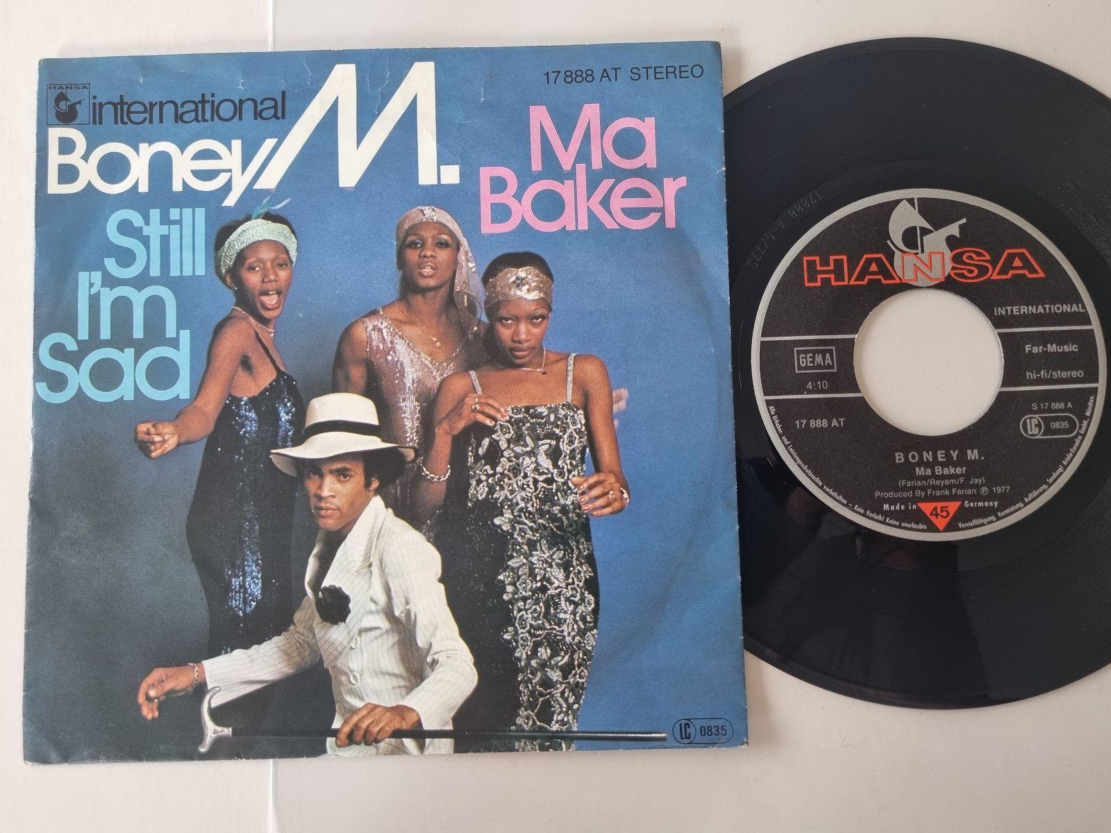 7"" Single Boney M. - Ma Baker Vinyl Germany