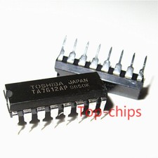 2PCS TA7612AP Encapsulation:DIP new