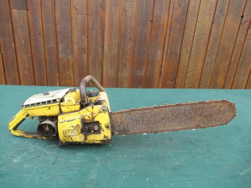 Vintage MCCULLOCH 200 Chainsaw Chain Saw with 18" Bar VERY OLD - 第 9/11 張圖片