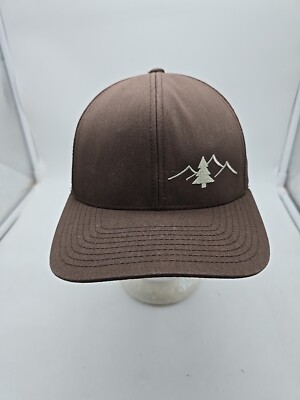 LINDO Trucker Hat - The Great Outdoors Cap - Brown Adjustable