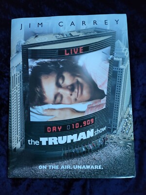The Truman Show press kit Jim Carrey, Laura Linney