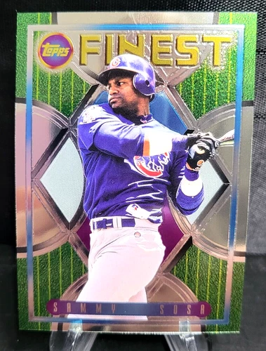 2022 Topps Finest Flashbacks SAMMY SOSA #211 - SHORT PRINT SP - FREE SHIPPING