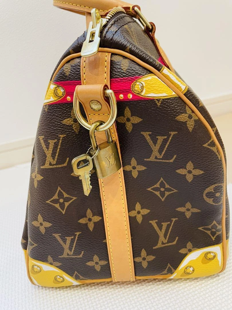 Louis Vuitton Summer Trunks Monogram Canvas Speedy Bandouliere 30 Bag  M41386 2018