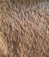 einfach WOW: Schulte-Sparse-Mohair, 40 mm Florl&auml;nge, 50 x 70 cm, braun