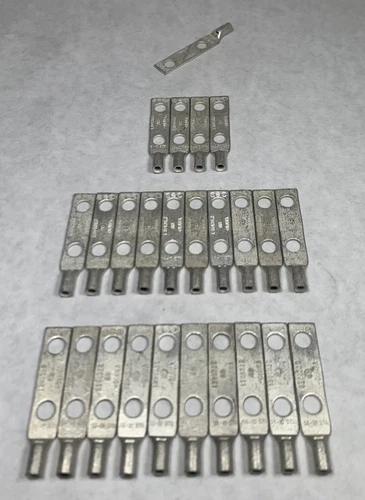 NEW (Lot of 25) Burndy YAV102TC14E1 Compression Terminal Lug, 2-Hole, 14-10 AWG